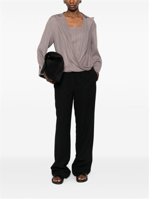 Pleated jersey shirt GIORGIO ARMANI | GW003427AF23439U6200